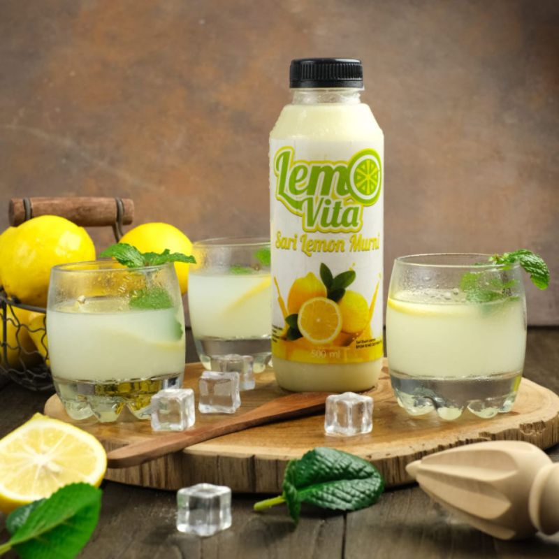 

LEMOVITA 100% Perasan Sari Jus Lemon Murni - 500 ml