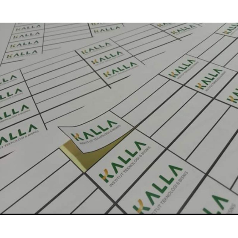 

sticker label murah