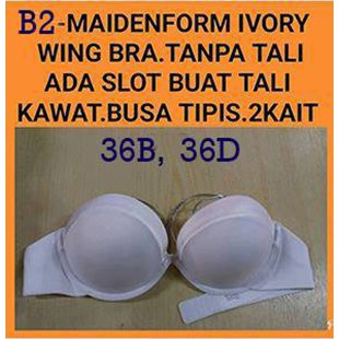B2-MAIDENFORM IVORY WING BRA