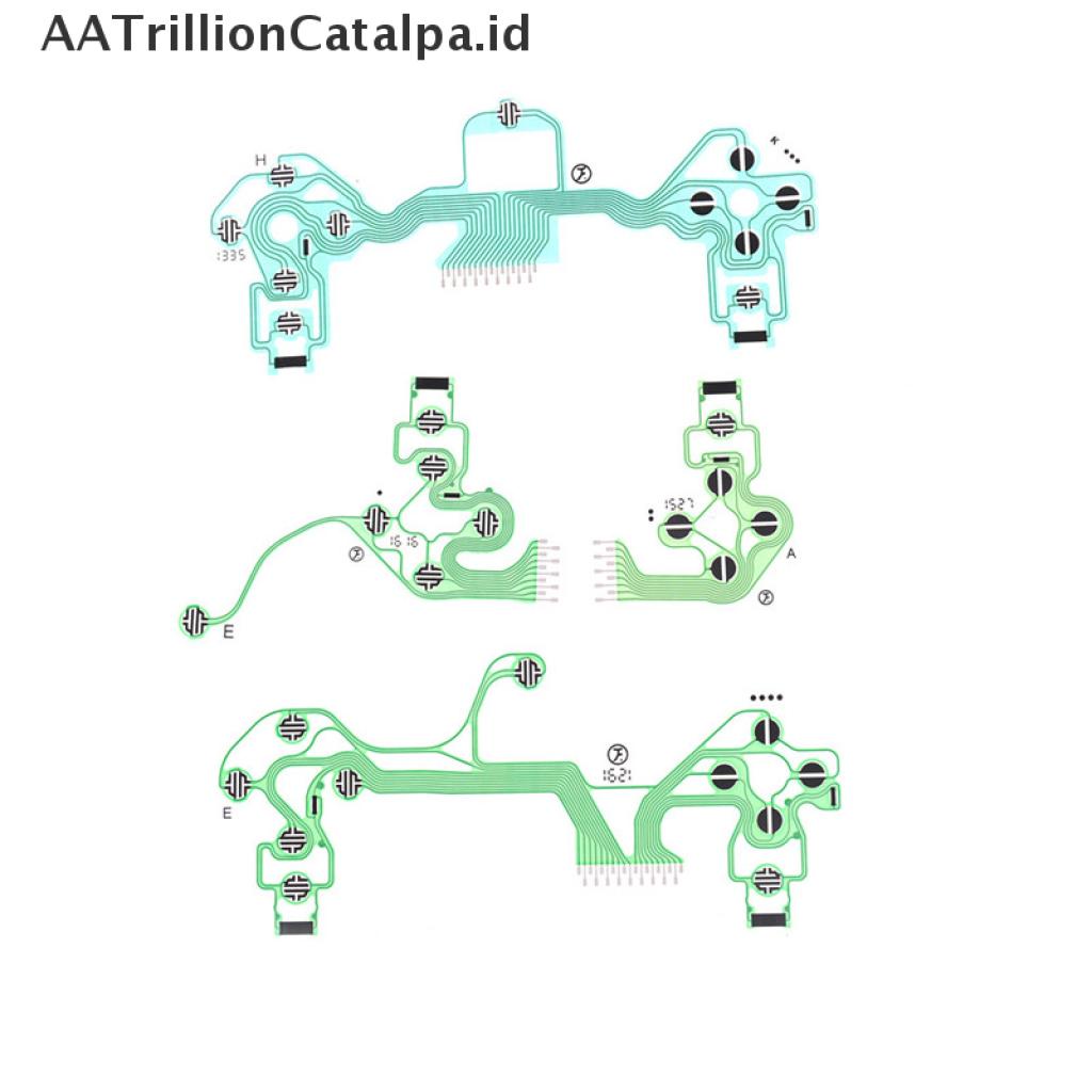 (AATrillionCatalpa) Papan Sirkuit Tombol Pita Pengganti Untuk Controller PS4