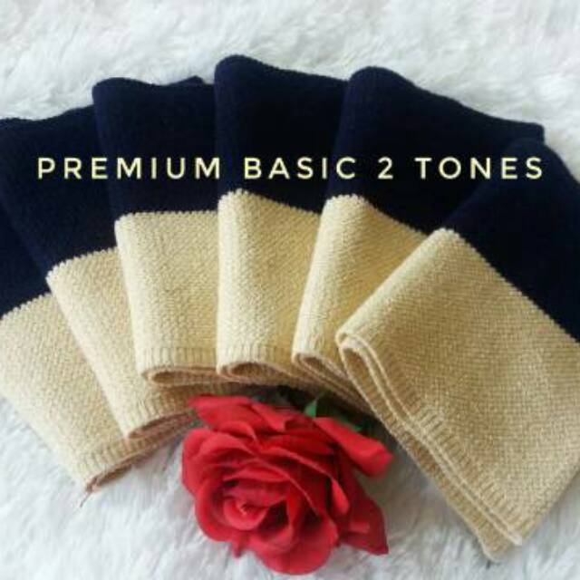 Inner Basic 2 tones/ Bandana Premium 2 warna