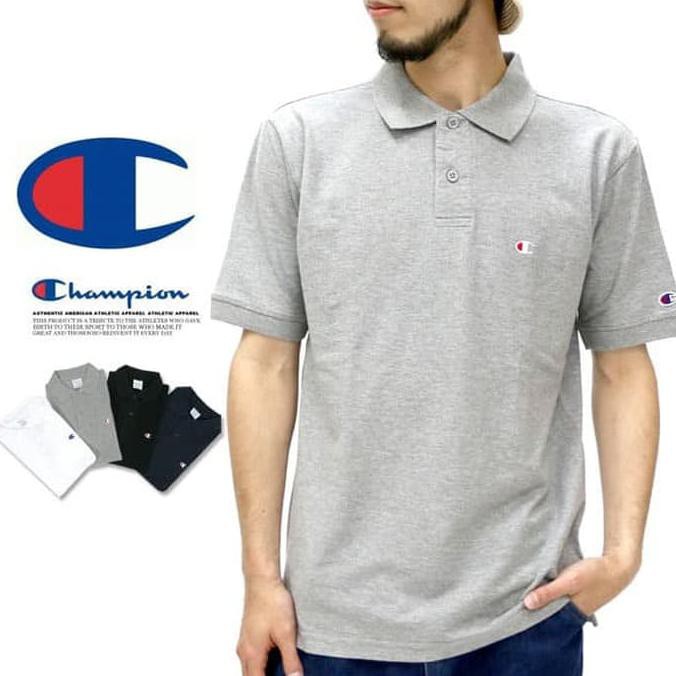 champion men's polo shirts