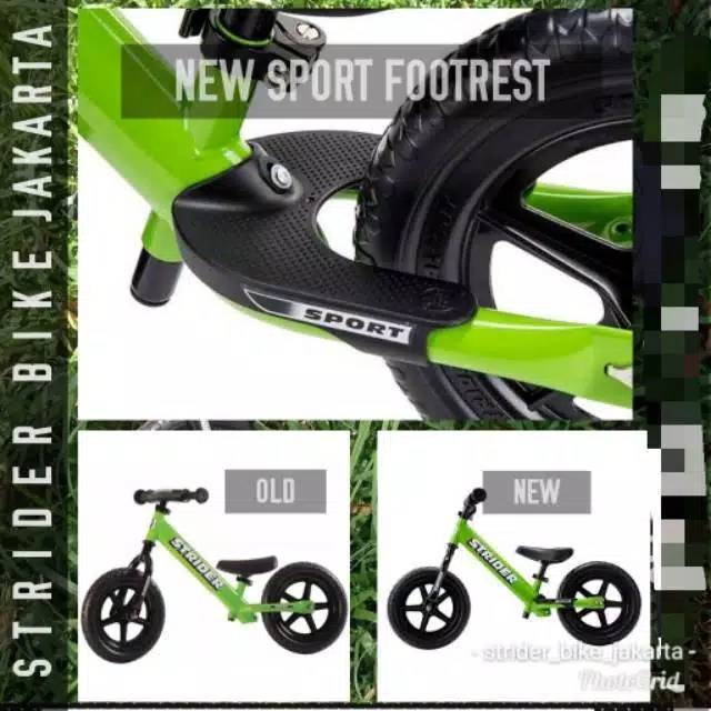 Strider Sport New 12" Push Balance Bike Sepeda Anak