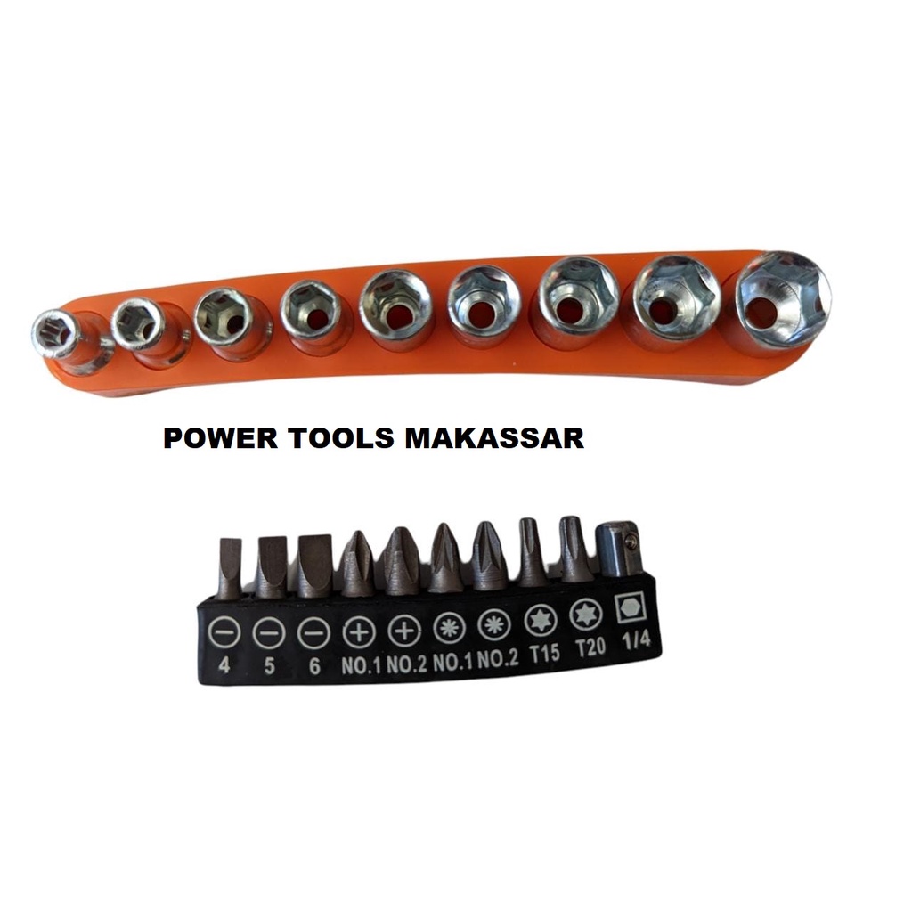 Mata bor shock set + obeng