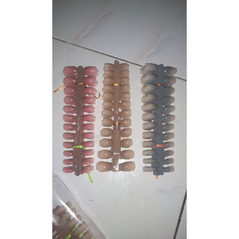 KUKU PALSU GRADASI ISI 24PCS/BATANG / NAIL ART