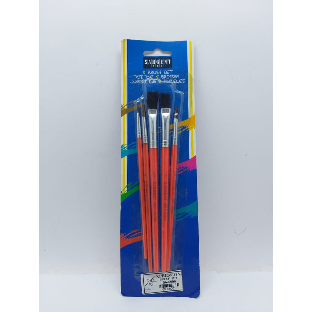 

KUAS SET D-4236 (56-6000) BRUSH SARGENT ART (ISI 5) / 700038639