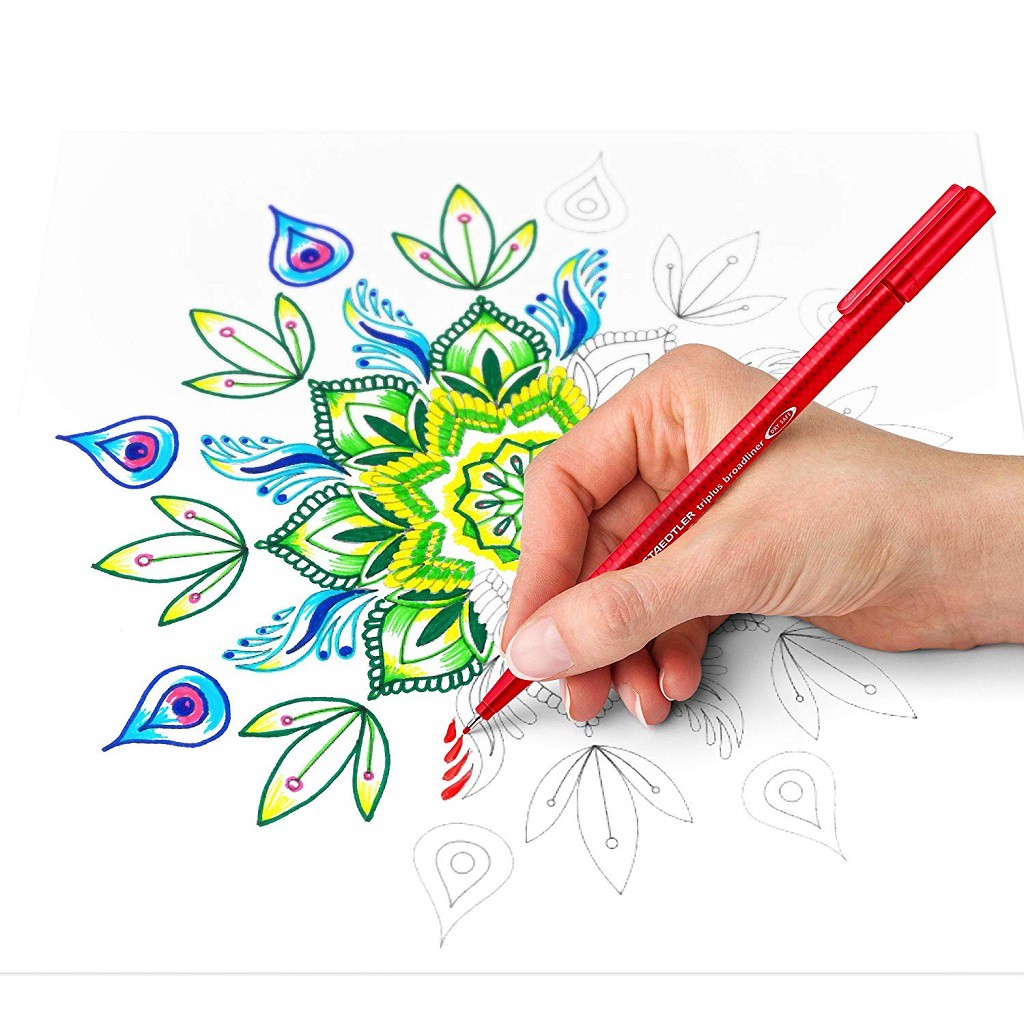 

Staedtler Triplus Broadliner Color Pulpen Spidol 0.8 338