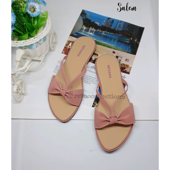 sandal slop wanita slip/sendal slop wanita nevada/slop T