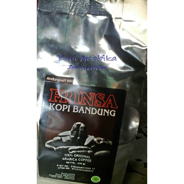 

Kopi Arabika Andungsari WH Bubuk & Biji Roasted Frinsa Pangalengan