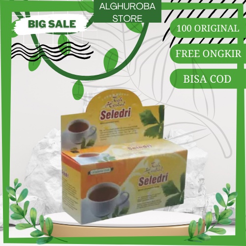 Teh Celup Daun Seledri minuman untuk penurun tekanan darah tinggi