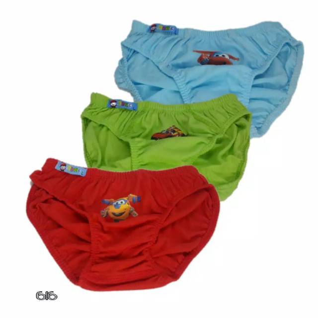 3 pcs Celana Dalam Anak Laki-Laki Merk Agree / CD ANAK COWOK AGREE KIDS / CD BOXER ANAK LAKI LAKI