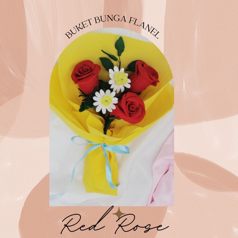 BUKET BUNGA FLANEL | BUKET BUNGA WISUDA | BUKET BUNGA FLANEL