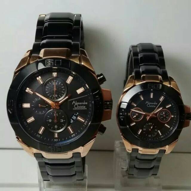 READY JAM TANGAN ALEXANDER CHRISTIE COUPLE AC6224