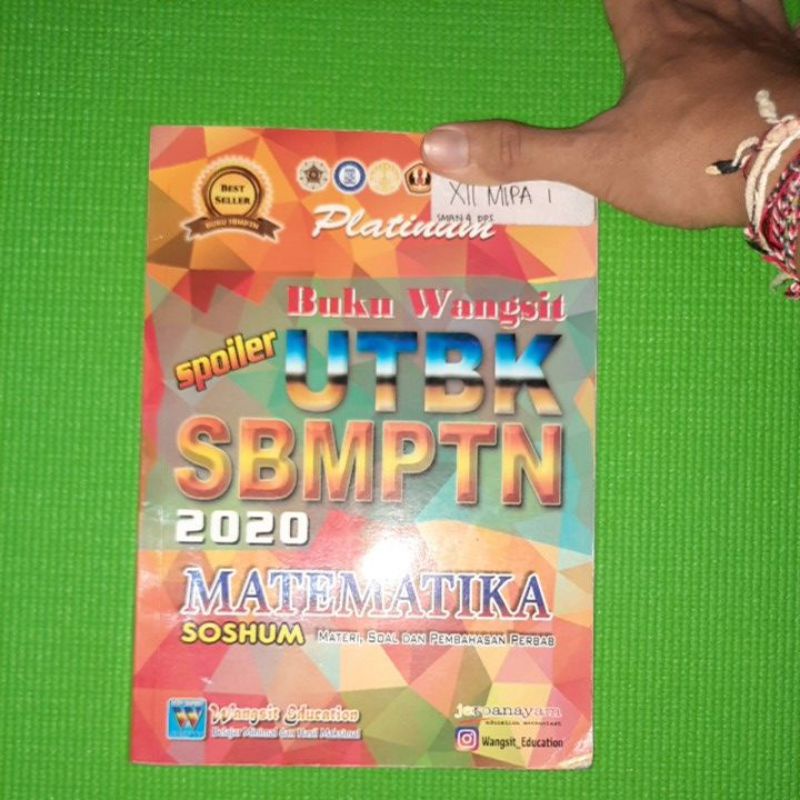 Buku Wangsit UTBK SBMPTN 2020 Matematika Soshum