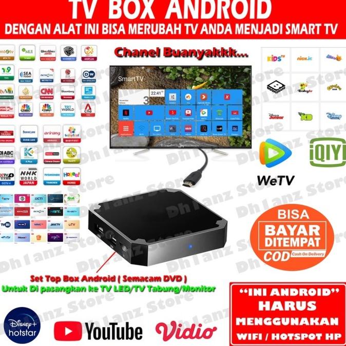 ANDROID TV BOX SMART TV MERUBAH TV BIASA MENJADI ANDROID SMARTTV BISA FGBFD6946