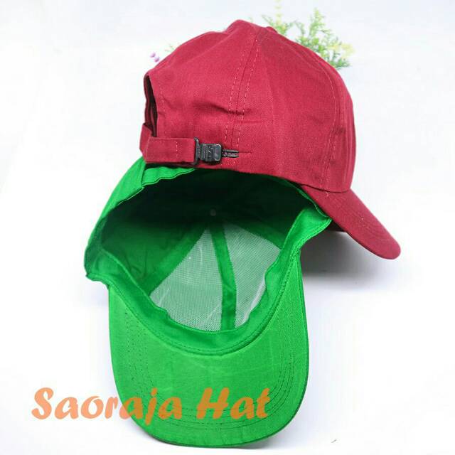 TOPI TWILL POLOS DEWASA BANYAK WARNA BAHAN TEBAL
