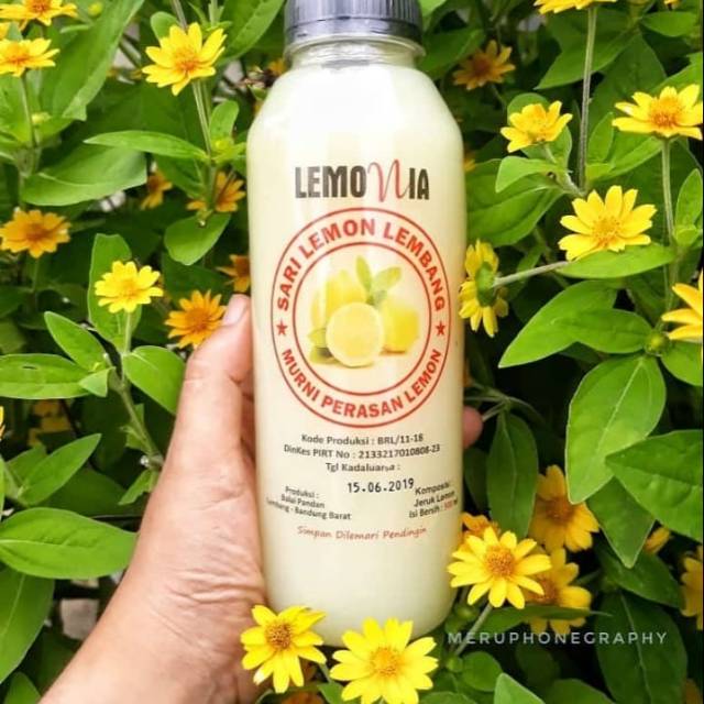 

Sari Lemon LEMONIA murni 100% 500ml