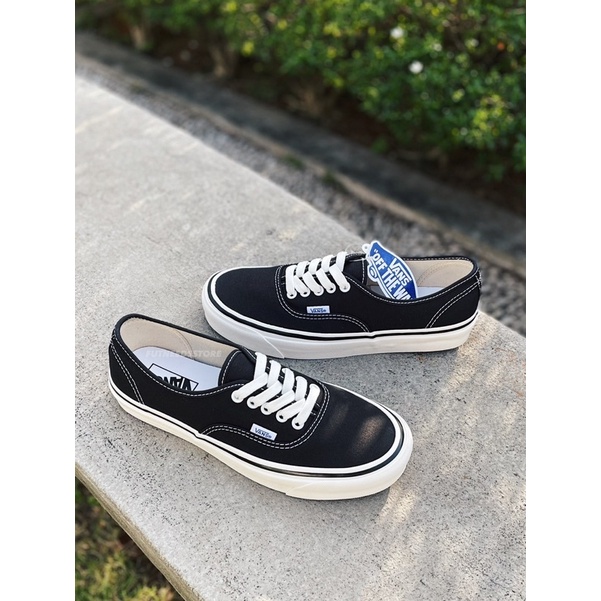 Vans Authentic Anaheim Factory 44 DX Black White Original Resmi