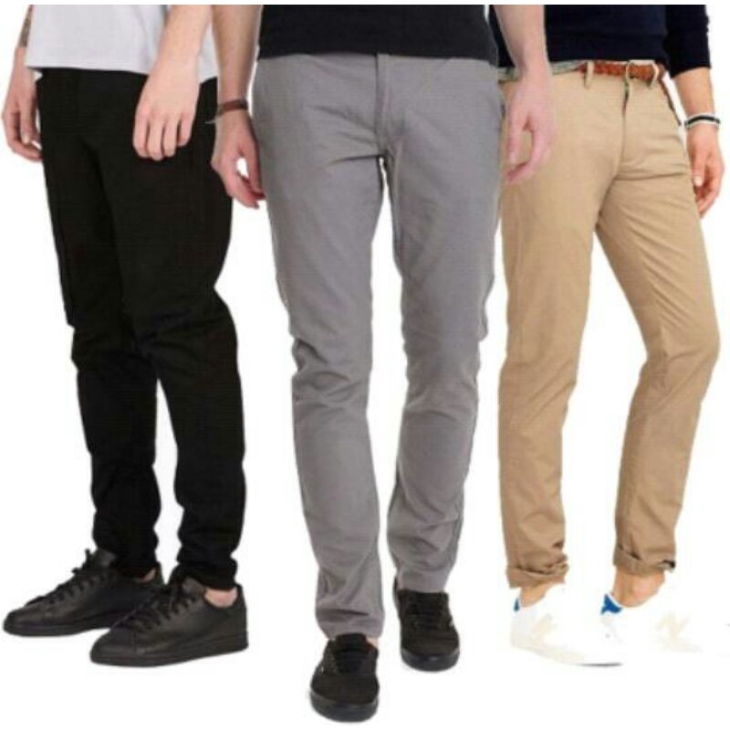 CELANA CHINOS PRIA CELANA SLIMFIT CELANA STREATCH