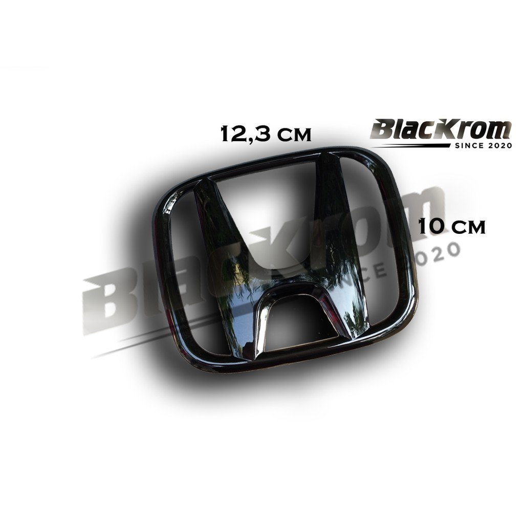 Honda HRV 2022-2025 Honda Logo Emblem Carbon Fiber Piano Black Red Logo Front And Rear Cover For Hrv 2022 I.727987829