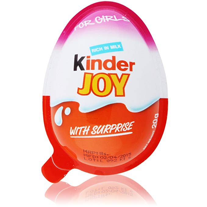 

KINDER JOY FOR GIRL 20GR