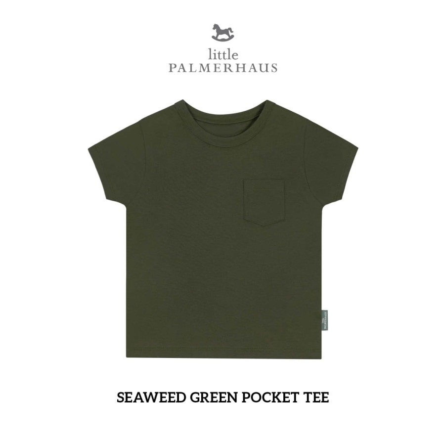 Little Palmerhaus Basic  Pockeet Tee 3 Year