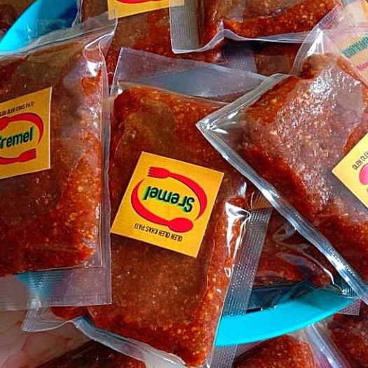 

Bumbu Pecel Khas Pati Juana / Bumbu Pecel Khas Pati SREMEL / SREMEL Bumbu Pecel Khas Pati (80gram)
