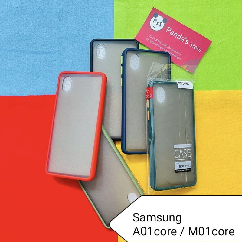 Case Samsung A01core/M01core My choice softcase Original Dove Oil [Premium]