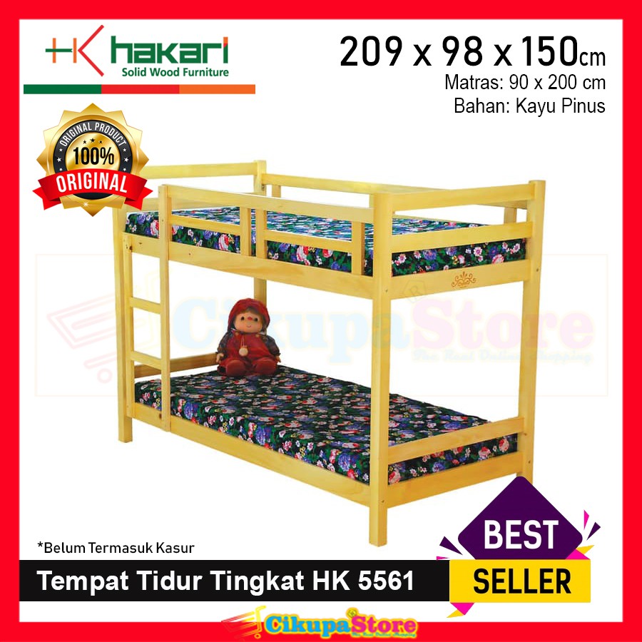 Harga Pabrik Double Decker Tempat Tidur Tingkat Hk 5561 Ranjang Susun Kayu Bunk Bed