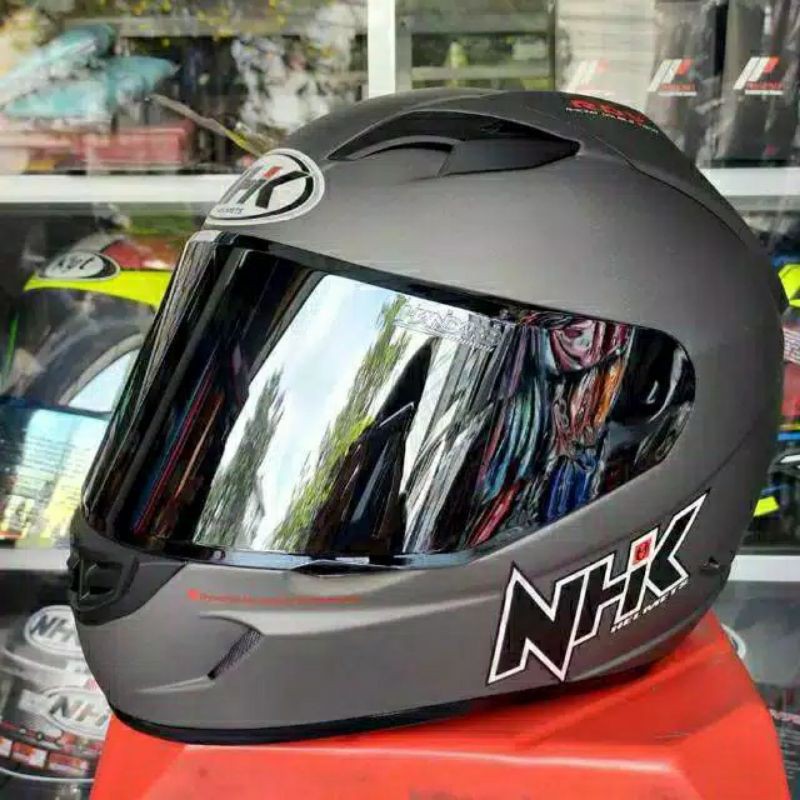 [COD] Distributor KACA Visor Flat NHK GP 1000 - Iridium Silver Blue Gold Darksmoke Dark Clear Bening