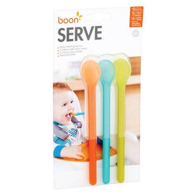 Newmei - Boon Serve Weaning Spoons 3pk - Sendok Makan Bayi