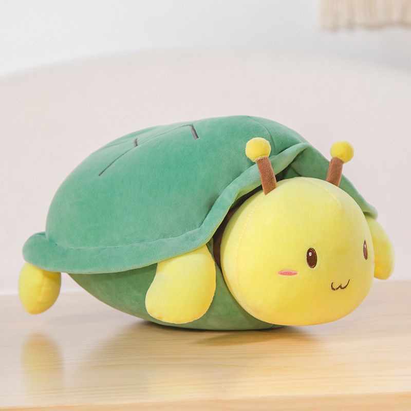 Bantal Kerang Plush Turtle Pendek Untuk Santai Nyaman Dan Menyenangkan.