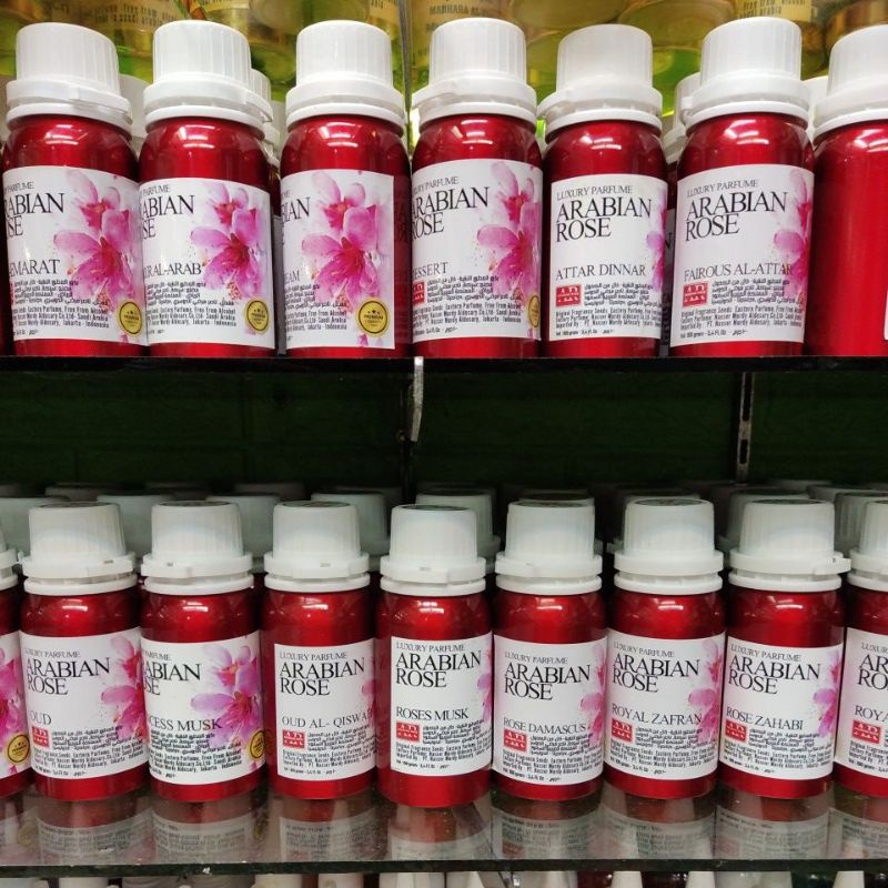 khusus co parfum arabian rose / bibit parfum arab non alkohol
