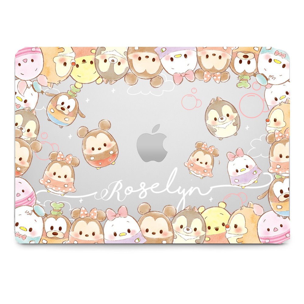 MACBOOK Case CUSTOM Lucu Cute NEW AIR PRO RETINA 11 12 13 15 INCH NON / WITH CDROOM / TOUCHBAR M1