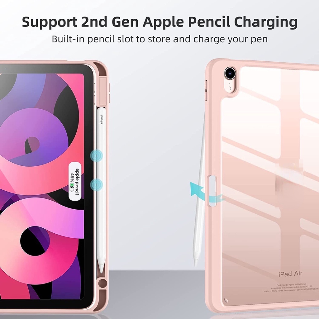 Cover Cocok Untuk iPad 10th 10.9 Air 4 5 10.9 Case Untuk iPad Pro 11 Case2021 Untuk iPad 7th 8th 9th 8 9 Generation Case 10.2 10&quot;2 Air5 9.7 Untuk iPad Mini 6cover