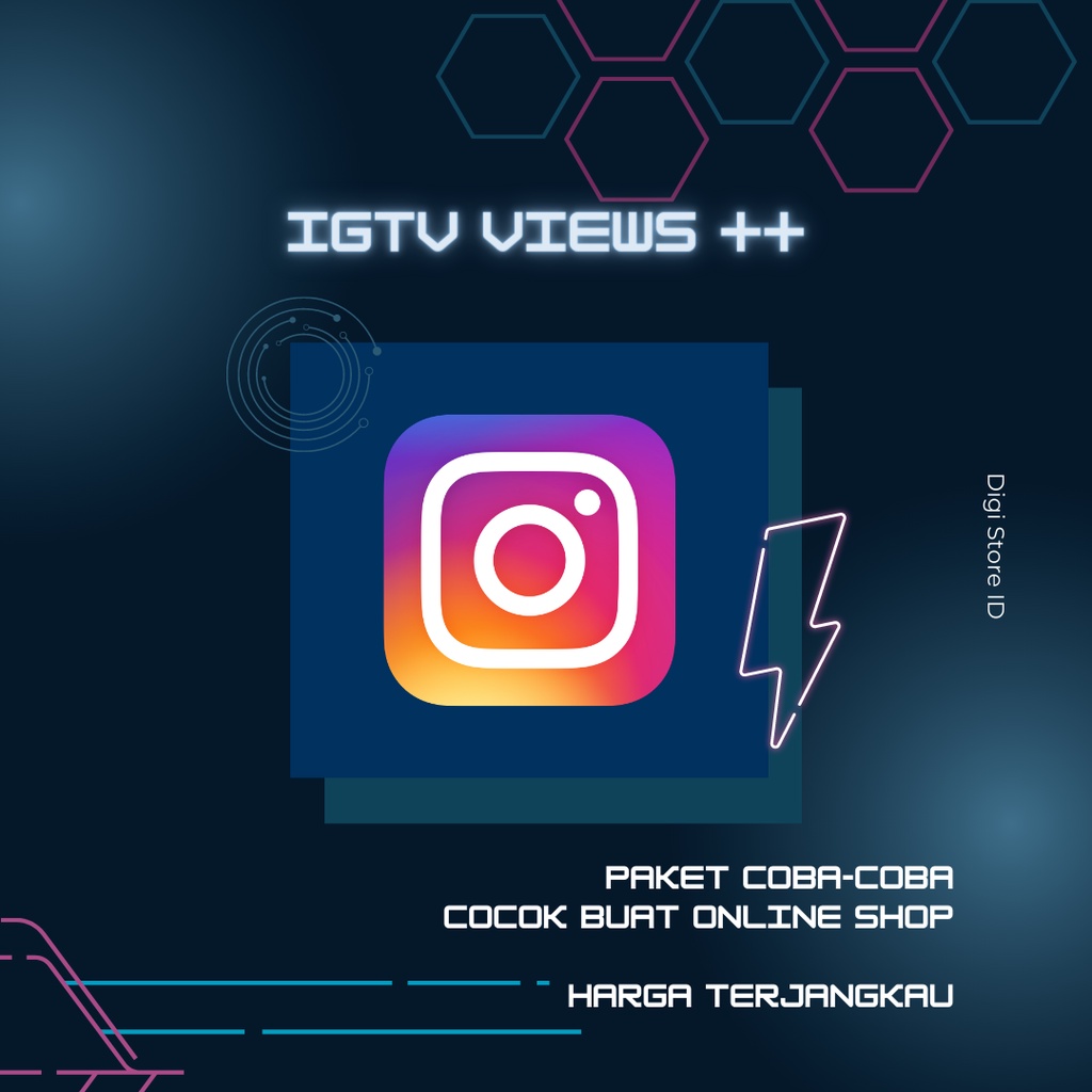 PAKET INSTAGRAM IGTV VIEWS REAL AKTIF (REACH + IMPRESSION + PROFILE VISIT) TERMURAH TERJANGKAU