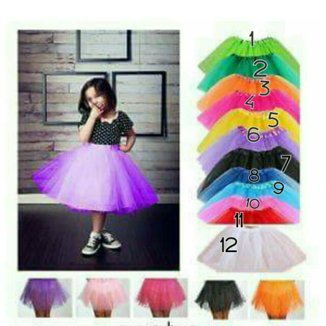 BEST SELLER Rok  tutu  megar anak  usia 1tahun sampai 