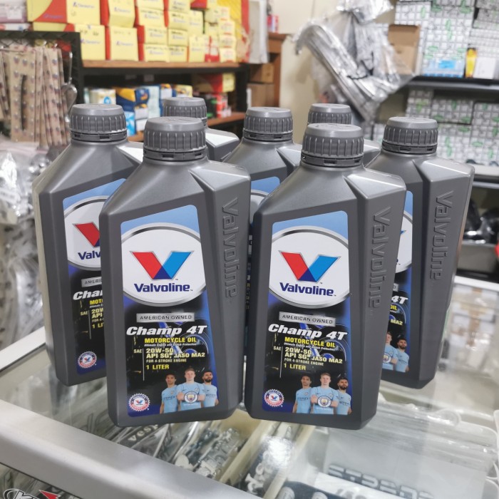 Oli Mesin Valvoline 1Liter champ USA Sae 20W-50 API SG Jaso MA2