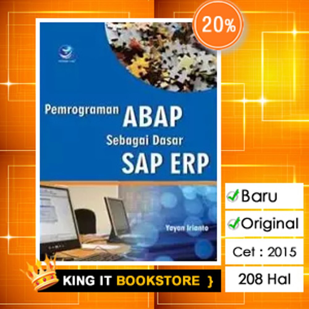 Buku Pemrograman ABAP Sebagai Dasar SAP ERP  Yayan Irianto