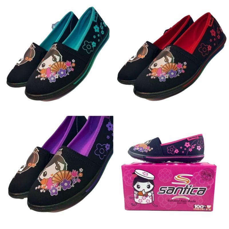 Sepatu anak perempuan original  santica ayaka paud TK sd