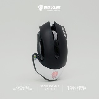 Rexus Mouse Wireless Gaming Xierra 108 Silent Click