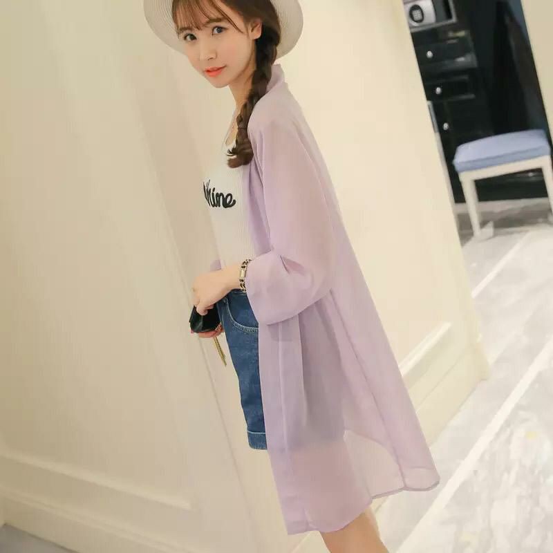 KOLEKSI TERLARIS ANNA LONG OUTER CHIFFON KOREA