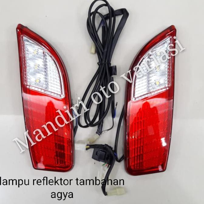 LED/LAMPU REFLEKTOR TAMBAHAN MOBIL AGYA/LAMPU MOBIL/VARIASI MOBIL AGYA