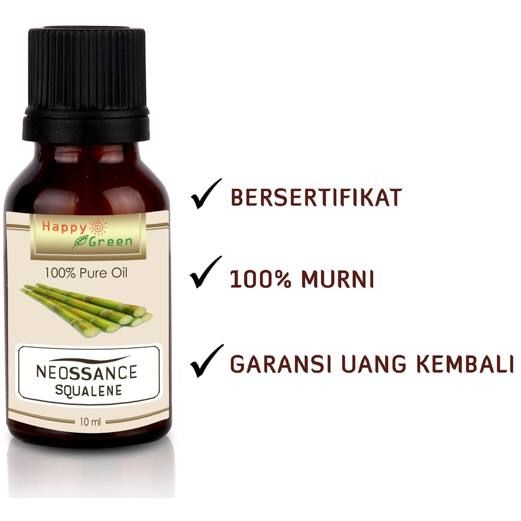 Happy Green Neossance Squalene -Squalene oil dari Tebu Murni Garansi Uang kembali