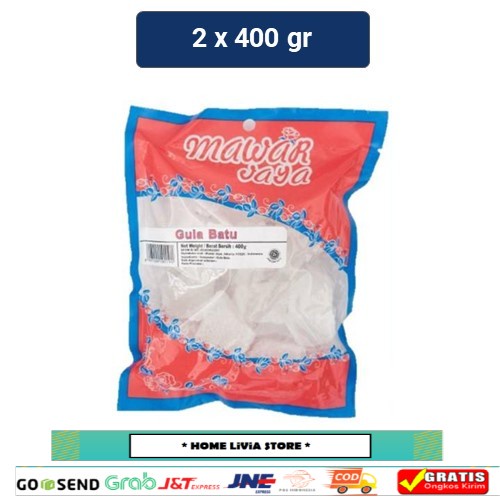 

Mawar Jaya Gula Batu 2 x 400 gr