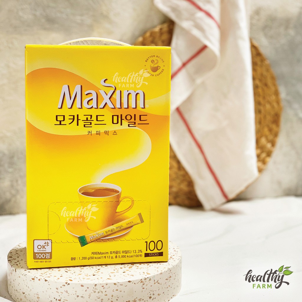 

Maxim Coffee Korea Mocha Gold / Kopi Moka Korea isi 100