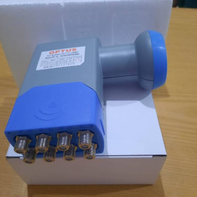 OPTUS  KU BAND 8 RESIVER/ Output universal