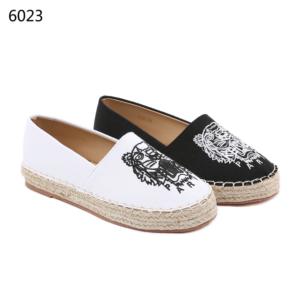 KT Embroidered Espadrilles #6023 C12231 778-23