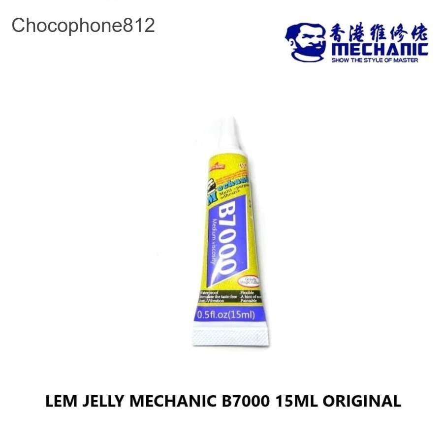 

Lem Jelly Mechanic B7000 15ML Bening Lem Lcd Touchscreen Backdoor HP Repair Original