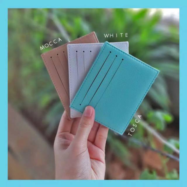 DOMPET KARTU/CARD HOLDER 6 SLOT KARTU + 1 SLOT MONEY